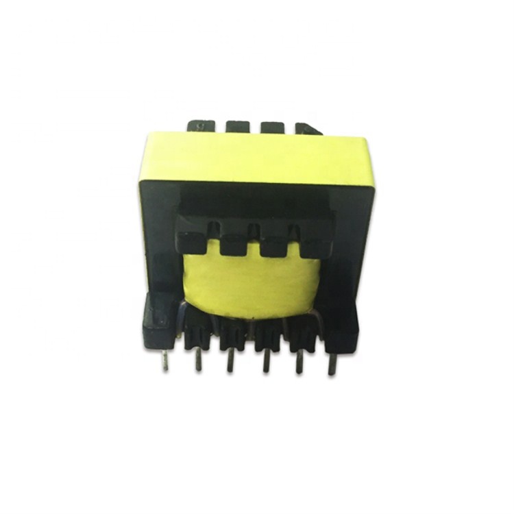 工廠(chǎng)直接供應(yīng)EE5立式小1W-8W高頻ROHS PCB板變壓器，用于多媒體設(shè)備